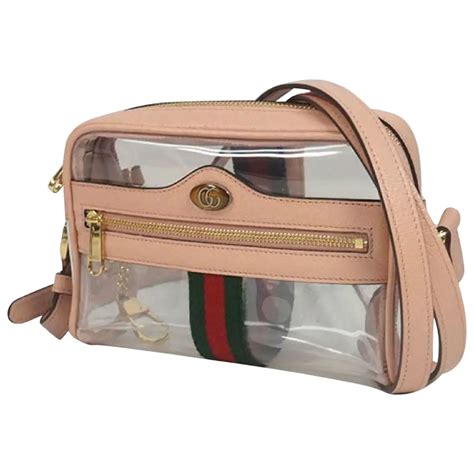 gucci beauty pouch|gucci ophidia clear bag.